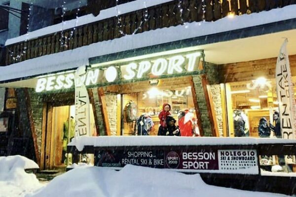 Besson Sport, equipment rentals for apartment holidays in Sauze d'Oulx Via Lattea