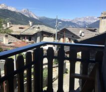 beautiful views from the modern luxury, chalet apartment, Casa della Mamma, Sauze d'Oulx ski holidays