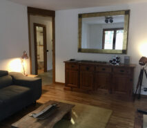 Living room Capanna lipi sauze d'oulx modern ski apartment accommodation